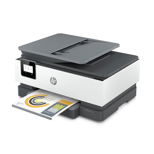 HP OfficeJet 8015e Wireless Color All-in-One Printer, 3 months of Instant Ink included HP