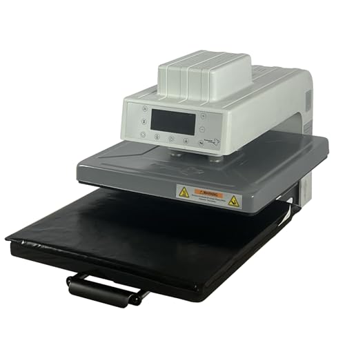 Fancierstudio 15x15 Auto Heat Press Machine Digital DTV HTV Sumblimation Heat Press Ink Transfer Press None Stick Cover includded Model AP15x15 GW Fancierstudio