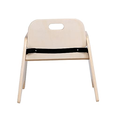 Children’s Factory Toddler Chair with Strap, Baby Activity Seat, Toddler Feeding Chair, 9" H Seat Children's Factory