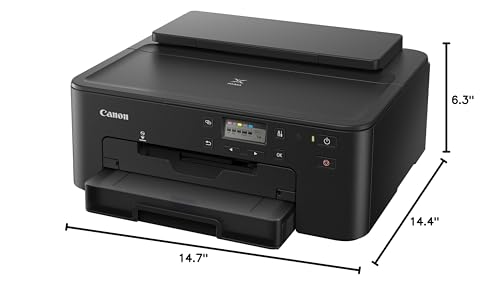 Canon PIXMA TS702a Wireless Single Function Printer |Mobile Printing with AirPrint®, and Mopria®, Black Canon
