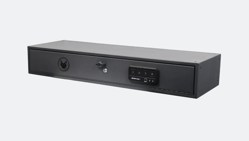 Fast Box Model 40 with Biometric Keypad - The Fast Box™ Model 40 Gun Safe is designed to deliver fast access to your firearms from under your bed, closet, RV or pickup truck. SecureIt