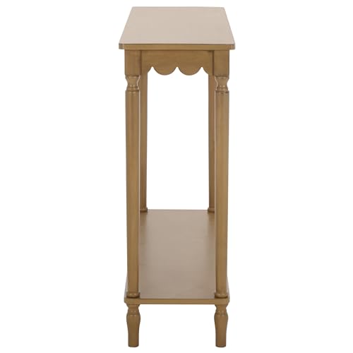 SAFAVIEH Home Collection Haven French Country Farmhouse Desert Brown Console Table for Entryway, Living Room, Foyer SAFAVIEH