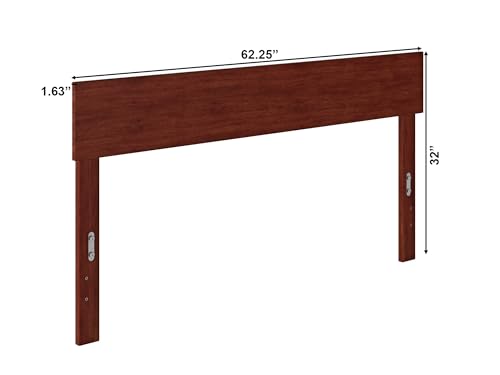 AFI Boston Queen Size Headboard in Walnut AFI