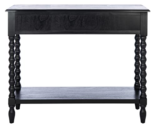Safavieh Home Collection Athena Black 2-Drawer Console Table SAFAVIEH