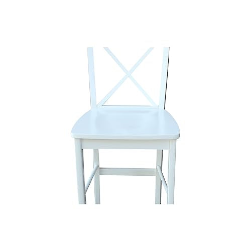 International Concepts X Back Stool Barstool IC International Concepts