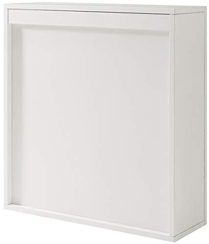 Crosley Furniture Tara Wall Mounted Bathroom Storage Medicine Cabinet with Shelves, Vintage White Crosley Furniture