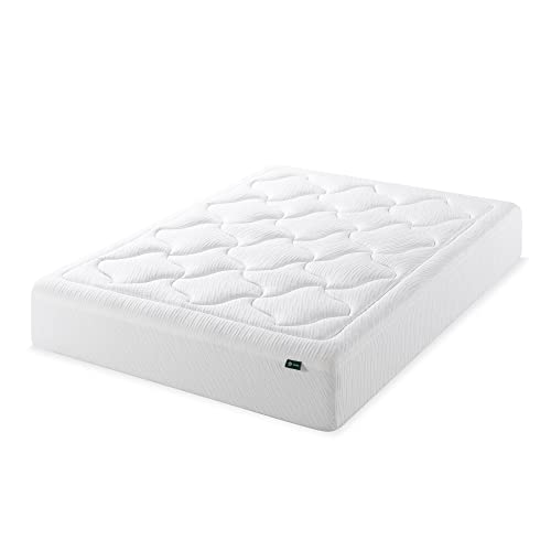 ZINUS 12 Inch Cloud Memory Foam Mattress, Queen, Fiberglass Free, Pressure Relieving, Mattress in A Box, CertiPUR-US Certified, White Zinus