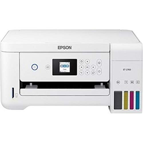 Epson EcoTank ET-2760 Wireless Color All-in-One Cartridge-Free Supertank Printer with Scanner and Copier Epson