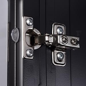 IRONMIX Display Cabinet with Doors, Curio Cabinet with 4 Adjustable Shelves, 71" Tall China Cabinet for Living Room, 5-Tier Display Case Tall Bookcase for Home Office (23.5 W, Black) IRONMIX