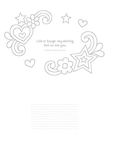 Notebook Doodles Girl Power! Coloring & Activity Book (Design Originals) 32 Inspiring, Beginner-Friendly Art Activities to Boost Confidence & Self-Esteem in Tweens, on High-Quality Perforated Paper Design Originals