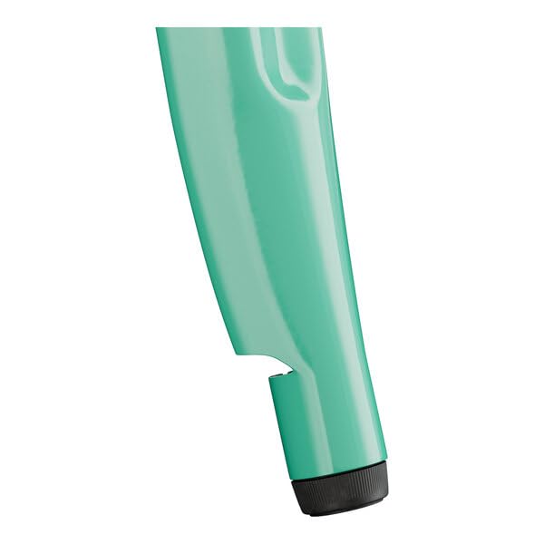 Glownary Outdoor Dining Set, Aquamarine Steel Table with 6 Arm Chairs, 63x31.5 Inch Rectangle, Stackable Chairs, Indoor Outdoor Use Glownary