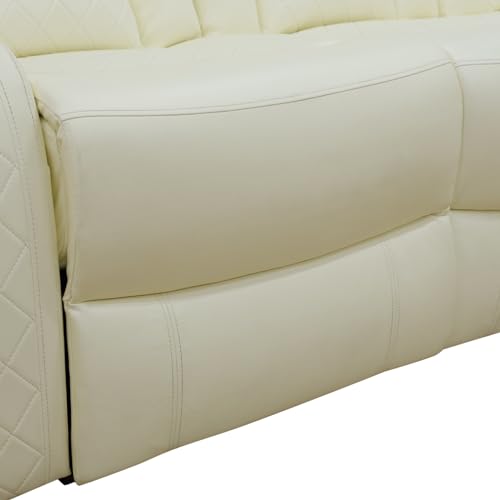 FUOROLA Max Power Recliner Living Room Set with LED for Living Room, Dormitory, Guest House, Playroom, Airbnb,Apartment FUOROLA