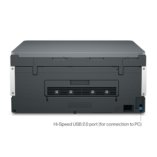 HP Smart -Tank 6001 Wireless Cartridge-Free all in one printer, this ink -tank printer comes with up to 2 years of ink included, with mobile print, scan, copy (2H0B9A) HP