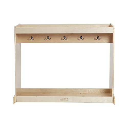 ECR4Kids Streamline Dress-Up Island, Costume Organizer, Natural ECR4Kids
