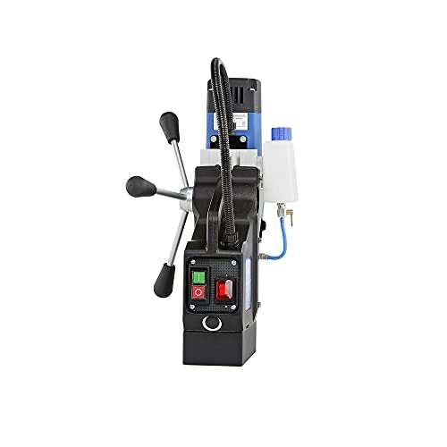 CS Unitec | MABasic 400 Portable Magnetic Drill Press | 1050W 2-Speed Benchtop Power Drill Machine w/up to 1-5/8" Diameter & 6-1/3" Depth of Cut CS Unitec