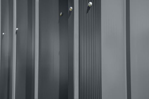 Arrow Classic Metal Shed, 12 x 17, Charcoal Arrow Shed