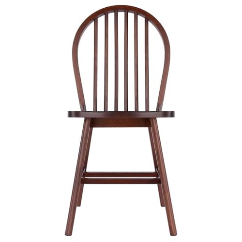 Windsor 2-Pc Chair Set - Walnut Winsome