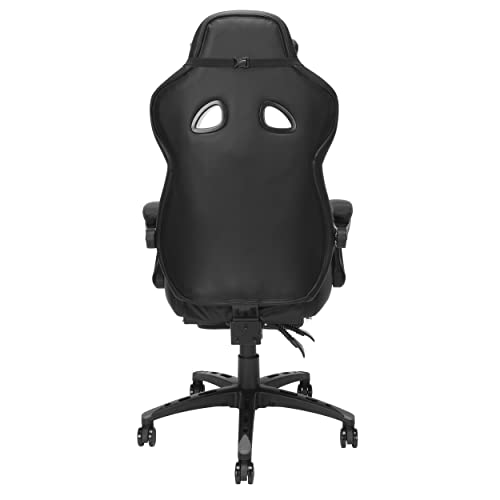 RESPAWN 110 Pro Gaming Chair - Gaming Chair with Footrest, Reclining Gaming Chair, Video Gaming Computer Desk Chair, Adjustable Desk Chair, Gaming Chairs For Adults With Headrest Pillow - Grey RESPAWN
