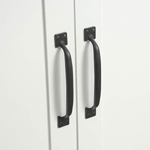 Sauder Miscellaneous Sewing/Craft Cart, L: 39.29" x W: 19.49" x H: 28.54", Soft White finish Sauder