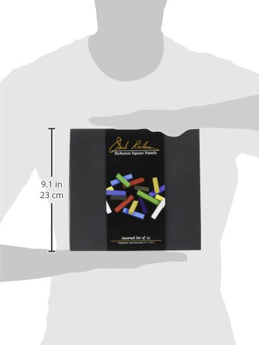 Jack Richeson 427336 Signature Assorted Hard Square Pastels (Set of 36) Jack Richeson