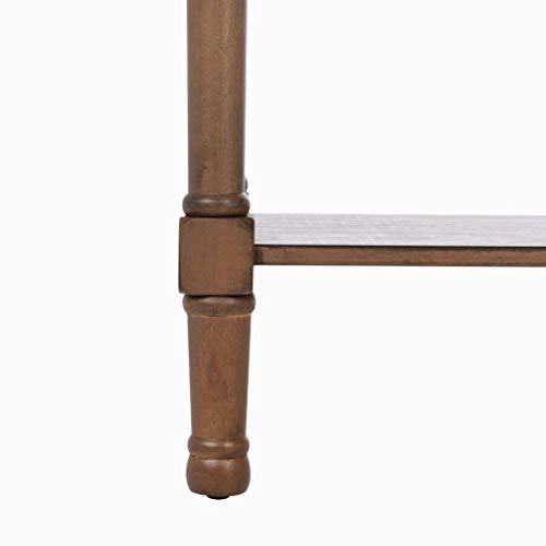 SAFAVIEH Home Collection Landers Brown 2-Drawer Console Table CNS5710C Safavieh