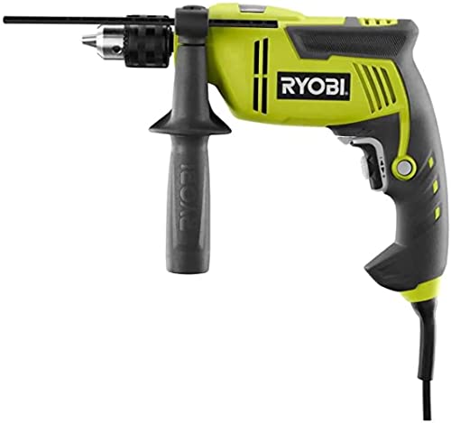 Ryobi D620H 5/8" 6.2 Amp 2,700 RPM Heavy Duty Variable Speed Reversible Hammer Drill w/ Depth Stop Rod and Chuck Key Storage Ryobi