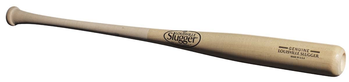 Louisville Slugger Genuine Mix Unfinished Natural Clear Baseball Bat - 32 Louisville Slugger