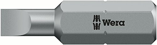 Wera 05073661002 Kraftform Kompakt 27 RA Slotted Ratcheting Screwdriver, 1/4" Head, MULTI Wera