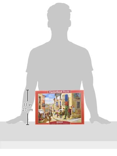CASTORLAND 2000 Piece Jigsaw Puzzles, Saint Emilion, France, Puzzle of France, Village, Adult Puzzles, Castorland C-200740-2 Castorland