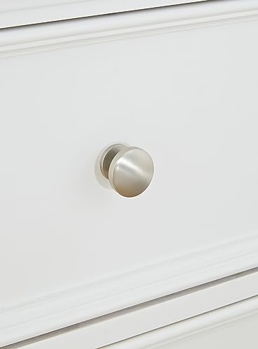 Signature Design by Ashley Fortman Traditional 2 Drawer Night Stand, White Signature Design by Ashley