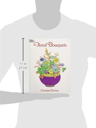 Floral Bouquets Coloring Book (Dover Nature Coloring Book) Dover Publications