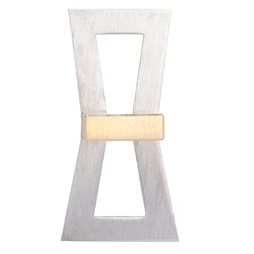 Dovetail Marker Jig, Stainless Steel Woodworking Dovetail Scribing Gauge, Dovetail Guide Measuring Tool with 1:5/1:6/1:7/1:8 Slopes Yuecoom