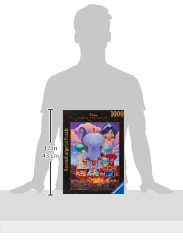 Ravensburger Disney Castle Puzzle: Jasmine Edition | 1000-Piece Jigsaw | Unique Softclick Technology | Agrabah Palace Theme | FSC Certified Ravensburger
