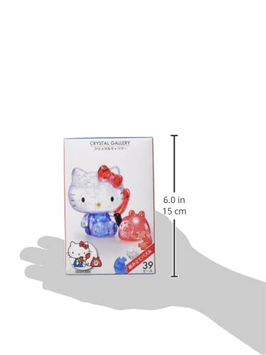 Hanayama 39 Pieces Crystal Gallery Sanrio Hello Kitty Telephone 3D Puzzle Hanayama