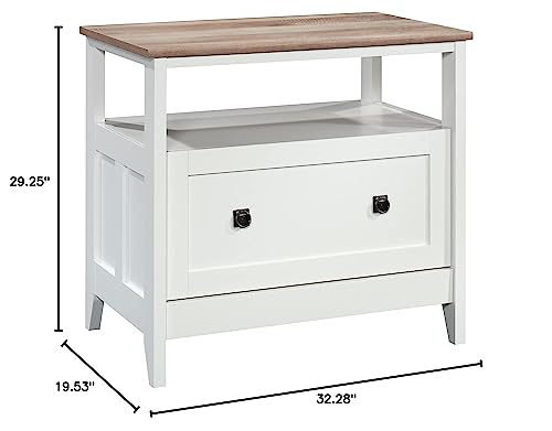 Sauder August Hill Lateral File, Soft White Finish Sauder