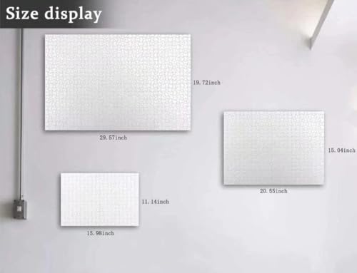 Wooden Jigsaw Puzzle 500 Piece Washington DC City Night View Anime Wooden Jigsaw Puzzles Challenging Educational Interactive Toys for Family Creative Gift Thick Sturdy Hard Challenging Difficult Wonllery