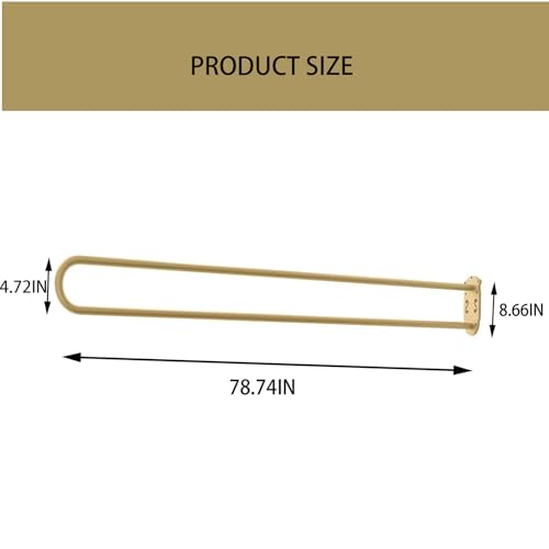 Hanging Room Divider Curtain Rod U Shaped Wall Divider for Privacy Separation Modern Room Separator Curtain Track Metal Space Divider for Bedroom, Fitting Room and Beauty Salon Privacy (Black) Generic