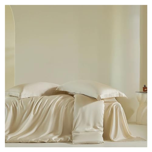 600TC Fabric Soft Silky Cool Summer - Single Double Queen King Duvet Cover Set Bed Sheet PillowcaseBedding Generic