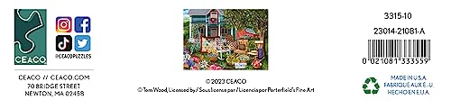 Ceaco - Colorful Quilts - 1000 Piece Jigsaw Puzzle Ceaco