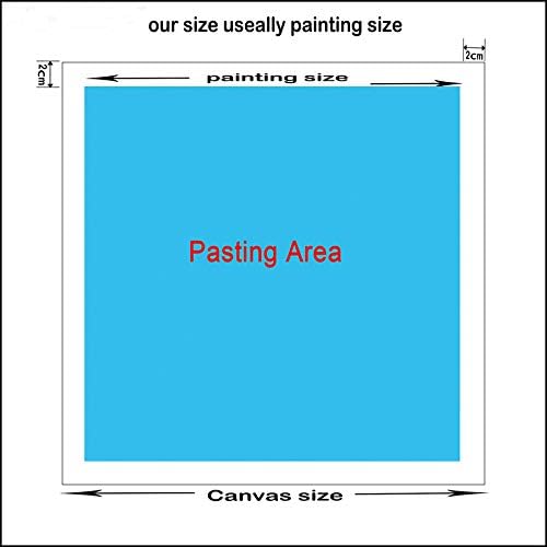 SHFICDJ 5D DIY Round Beads Diamond Painting for Adults American Flag Full Diamond Painting Picture Rhinestones by Number Kits for Room Home Wall Decor (11.8x17.7inch/30x45CM) SHFICDJ