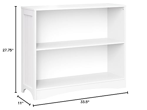 RiverRidge 3 shelves Horizontal Bookcase, White RiverRidge