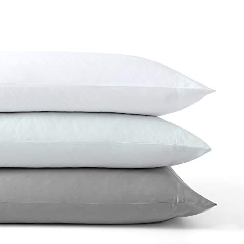Vera Wang - Queen Size Sheet Set, Soft & Smooth Sateen Cotton Blend Bedding, Deep Pocket, 800 Thread Count, Bed Sheets with Fitted Sheet & Matching Pillowcases (White) Vera Wang