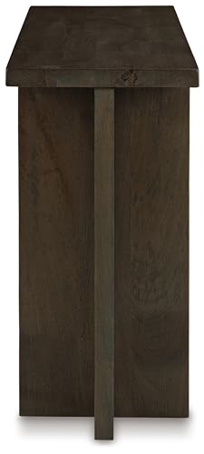 Signature Design by Ashley Jalenry Contemporary Console Sofa Table, Dark Brown Signature Design by Ashley