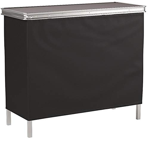 Portable Bar Table with Carrying Case and Skirt by Trademark Innovations Trademark Innovations