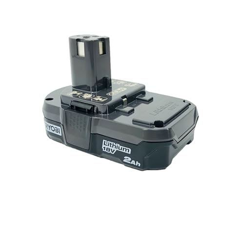 Ryobi P190 2.0 Amp Hour Compact 18V Lithium Ion Battery w/ Cold Weather Performance and (Charger Not Included / Battery Only) RYOBI