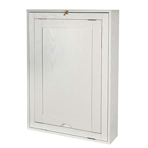 YUSING Wall Mounted Table, Fold Out Convertible Desk Multi-Function Computer Desk Writing Desk Home Office Wood Wall Floating Desk with Large Storage Area YU YUSING