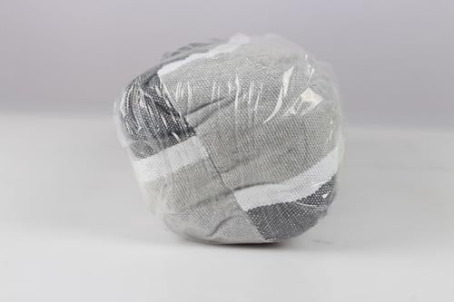 MOSFiATA Hammocks Portable Camping Hammock Upgraded 550lb Comfortable Fabric Hammock with Two Anti Roll Balance Beam and Sturdy Tree Straps for Camping, Patio, Backyard, Outdoor (Gray White) MOSFiATA