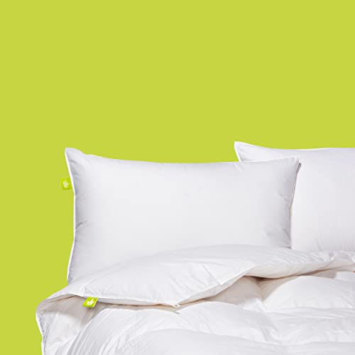 Canadian Down & Feather Co. - Regular Weight Hutterite White Down Duvet King Size - 400 TC Shell 100% Cotton - Made in Canada Canadian Down & Feather Company