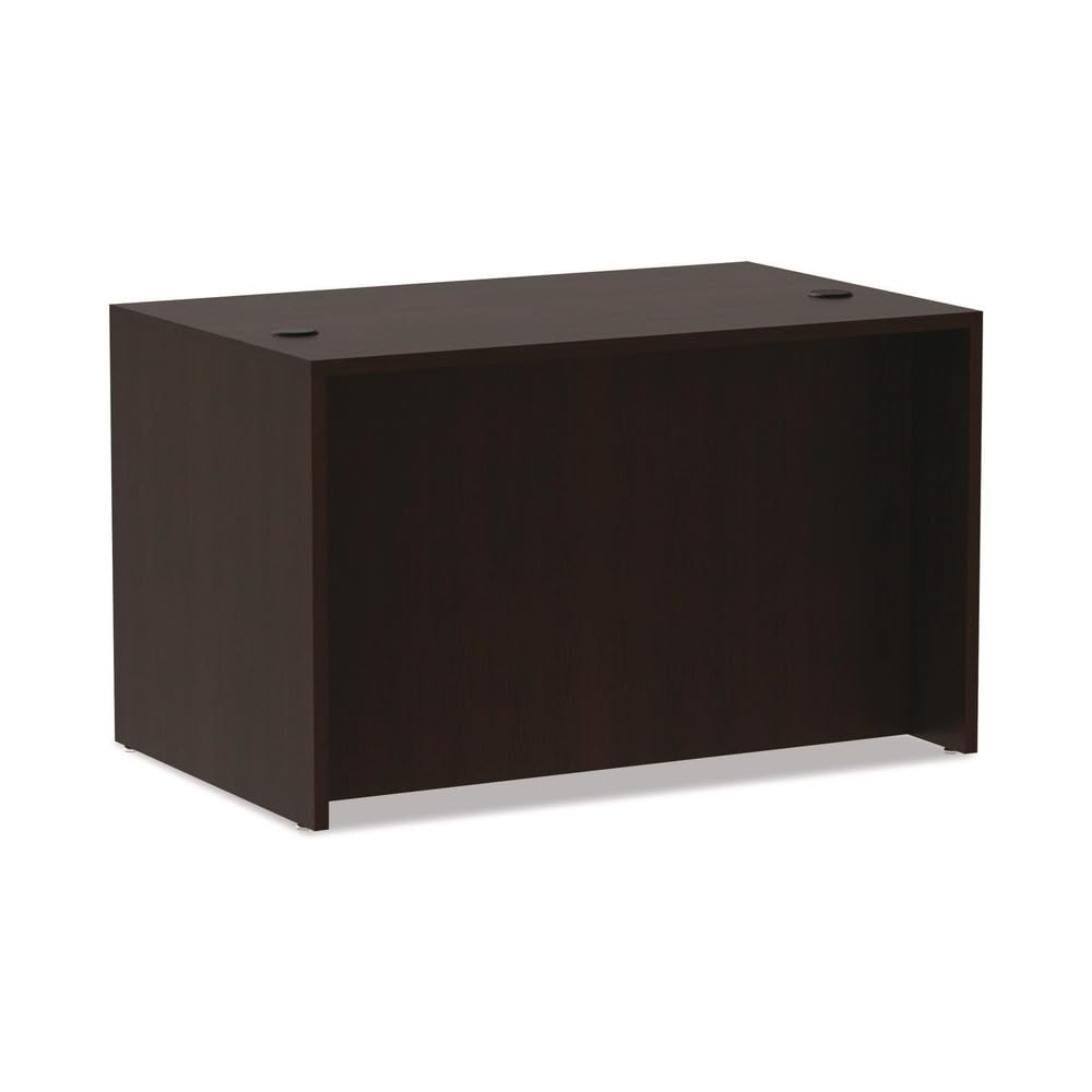 Alera Alera Valencia Series Straight Front Desk Shell, 47.25" X 29.5" X 29.63", Espresso Alera