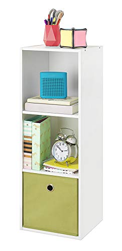 Whitmor 3 Cube Organizer, White Whitmor